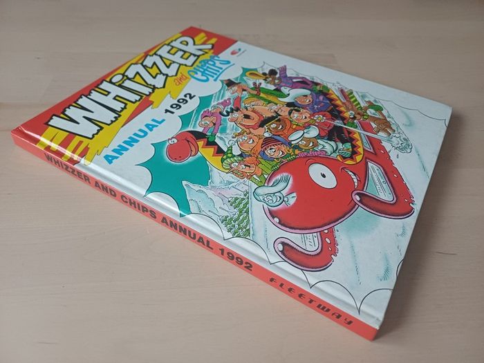 Whizzer and Chips Annuals Collection x 3 (Hardback Comic Books 1988, 1991, 1992)
