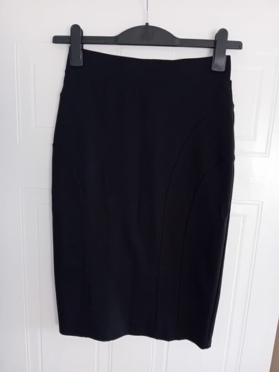 Black Stretch Skirt S