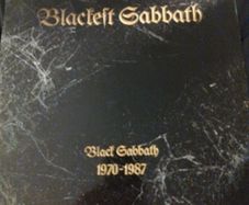Black Sabbath Blackest Sabbath 1970-1987 2lp compilation