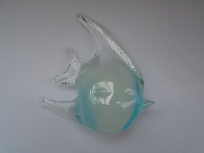 Glass fish ornament,Ornament,Glass,Gift,Home decor