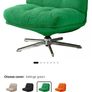 2x Modern Green IKEA Armchairs ( chair ) Bargain Deal Image 7