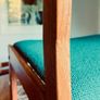 MCM Danish teak table & 6 chairs Johannes Andersen/Ansager Mobelfabrik Image 10