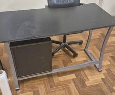 Desk and office chair