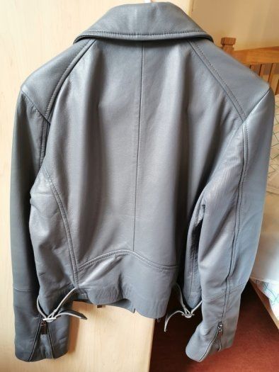 Calvin Klein Leather Jacket UK 10