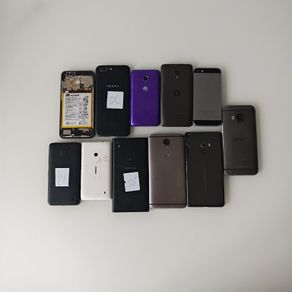 Job Lot 11x Mixed Brand Smartphones (Apple, OnePlus, Xiaomi, Sony, Nokia, HTC, Oppo, Huawei) - Untested / For Parts