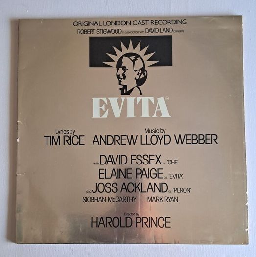 Evita - Original London Cast Recording ('78 Irish Pressing) Vinyl