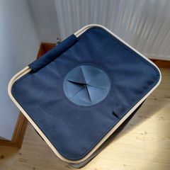Black Bottle Return Basket Recycling or Storage 110L