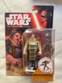 Star Wars Force Awakens Unkar Plutt 3.75" Toy Figure Rare