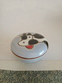 Signed Art Pottery Trinket Box
