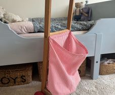Vintage French toy trolley