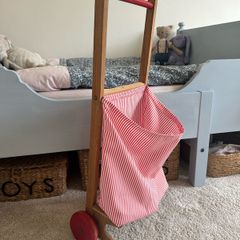 Vintage French toy trolley