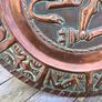 Antique Handmade Copper Charger Image 4