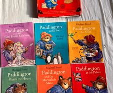 Paddingtons big suitcase book collection