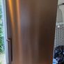 Large Belling Fridge Freezer - Chrome Image 2