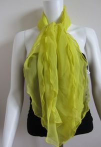 yellow scarf