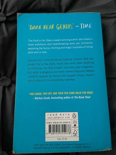 the fault in our stars -Jhon Green