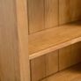 5-Tier Bookcase 60x22.5x140 cm Solid Oak Wood Image 3
