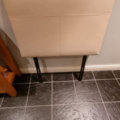 2 x leather headboards