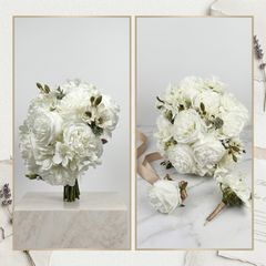 Bridal Bouquet White Wedding Flowers luxury