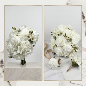 Bridal Bouquet White Wedding Flowers luxury