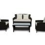 Newport Garden Sofa Set 4 Seater Outdoor Furniture + Table Patio Terrace Set Image 3