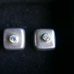 Vintage MEXICO Sterling Silver 925  Earrings