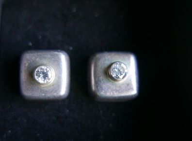 Vintage MEXICO Sterling Silver 925  Earrings