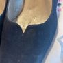 Van Dal Black Suede heels uk6 Image 3