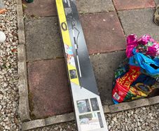 Extendable power washing lance