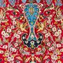 Fine Persian Qom Tree of Life Wool and Silk Image 3