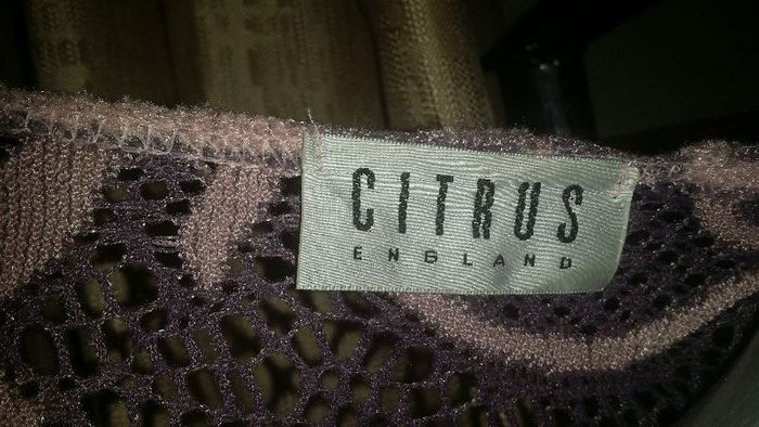 Citrus England lovely crochet cardigan size UK14/16 EUR42/44 Perfect condition  Postage included