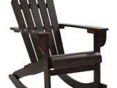 Garden Rocking Chair Wood Brown