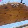 Solid Pine King Size Bed Image 8