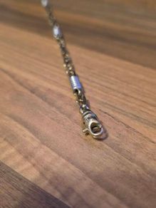 Vintage 9ct Yellow and White Gold Bracelet