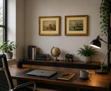 Pair of Antique Victorian Gilt-Framed Prints by Colestin Brugner