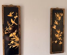 2 Asian inspired wall hangings