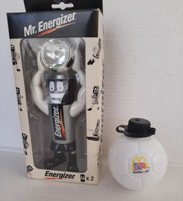 new vintage collectable Mr energizer torch 1998 unopened
