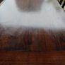 Antique 8 seater solid French monastery Oak table plus 4 seater bench and 4 chairs Image 4