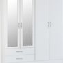 Nevada 3 Door 2 Drawer Wardrobe Nationwide Delivery Image 8