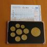 Greece euro coins set 24k Gold plated & Rhodium gilt Acropolis of Athens medal limited edition Image 3