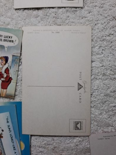 5 Bamforth Doctor saucy postcards (2)