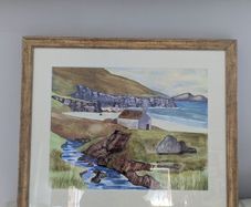 Watercolor picture by Grainne Swan