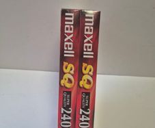 Maxell SQ 240 Super Quality VHS 2-pack