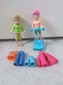 Vintage Polly Pocket boys accessories