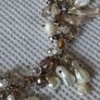Pearls and crystals sterling silver necklace Image 5