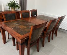 Alpine Heritage Dining Table 6 Chairs & Sideboard