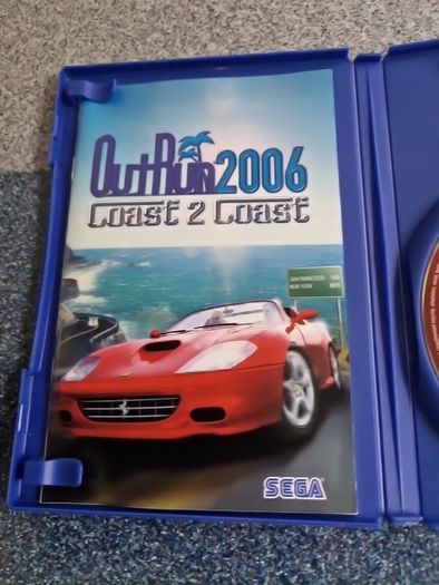 Outrun 2006 Coast 2 Coast Ferrari Official Product PlayStation2 Ps2 Games Original