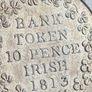 1813 George III, Irish 10p silver Image 2
