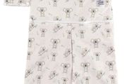Koala Double Wet Bag Baby Infant Waterproof Diapers Nappies 30cmx50cm Portable