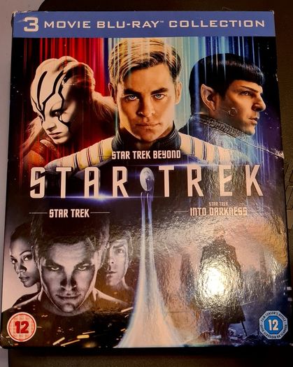 Star Trek, Star Trek Into Darkness & Star Trek Beyond [Blu-ray] [2016]